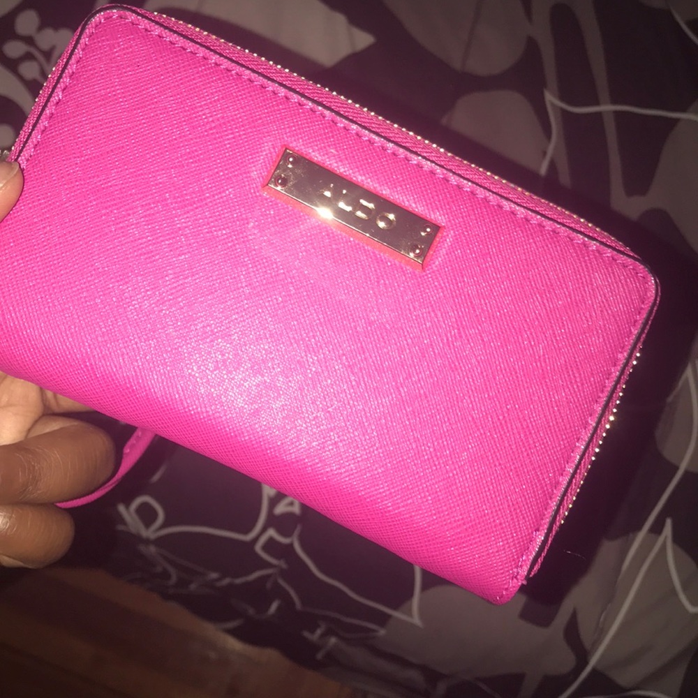 Pink ALDO wallet
